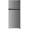 Magic Chef 18.5 in. W, 4.5 cu. ft. 2-Door Mini Refrigerator, with Freezer in Platinum Steel