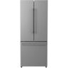 Galanz 29 in. W 16.0 cu. ft. French Door Refrigerator in Stainless Steel, Ice Maker