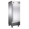 SABA 29 in. W 23 cu. ft. Commercial One Door Reach-In Refrigerator in Stainless Steel