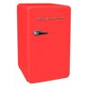 Frigidaire 3.2 cu. ft. Retro Mini Fridge in Red with freezer