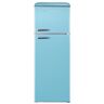 Galanz 12 cu. ft. Retro Frost Free Top Freezer Refrigerator in Bebop Blue, ENERGY STAR