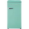 Galanz 3.3 cu. ft. Retro Mini Fridge Single Door in Surf Green with Chiller