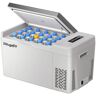 BougeRV 0.78 cu. ft. Portable Outdoor Refrigerator Mini Fridge Car Compressor Freezer Cooler in Gray