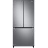 Samsung 19.5 cu. ft. 3-Door French Door Smart Refrigerator in Fingerprint Resistant Stainless Steel, Standard Depth