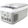 JEREMY CASS 0.64 cu. ft. Outdoor Refrigerator in White Portable Car Freezer Fridge for Camping Travel Truck RV SUV Van Boat Home Use