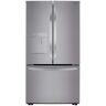 LG 29 cu. Ft. French Door Refrigerator w/ Multi-Air Flow, SmartPull Handle and Energy Star in Platinum Silver