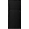 Whirlpool 19.2 cu. ft. Top Freezer Refrigerator in Black