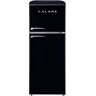 Galanz 10 cu. ft. Retro Frost Free Top Freezer Refrigerator in Black, ENERGY STAR