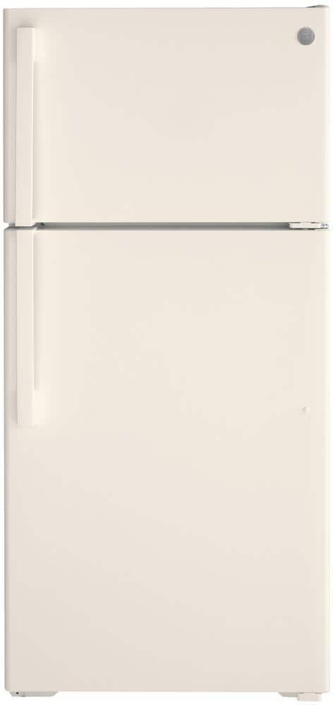 Power Down Your Bills: 2024 Best Energy Saving Refrigerators: A Comparative Review 23 GE 15.6 cu. ft. Top Freezer Refrigerator in Bisque, ENERGY STAR