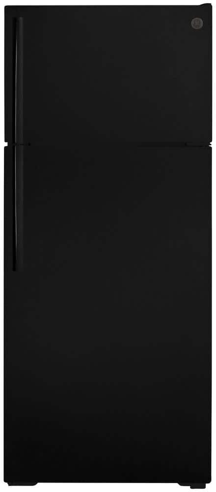 Power Down Your Bills: 2024 Best Energy Saving Refrigerators: A Comparative Review 52 GE 17.5 cu. ft. Top Freezer Refrigerator in Black, ENERGY STAR
