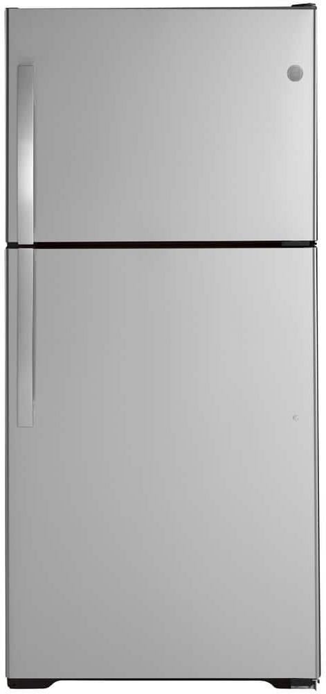 Power Down Your Bills: 2024 Best Energy Saving Refrigerators: A Comparative Review 36 GE 19.2 cu. ft. Top Freezer Refrigerator in Stainless Steel, ENERGY STAR, Silver