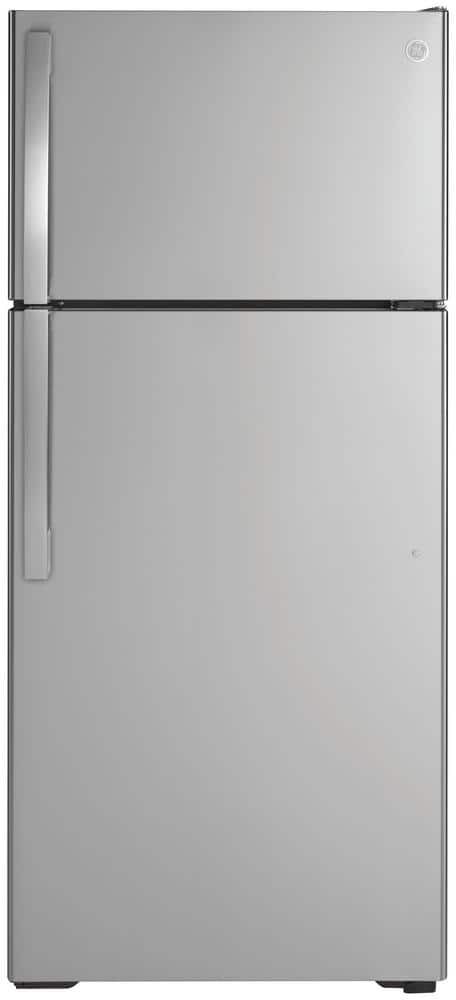 Power Down Your Bills: 2024 Best Energy Saving Refrigerators: A Comparative Review 20 GE 16.6 cu. ft. Top Freezer Refrigerator in Stainless Steel, ENERGY STAR, Silver