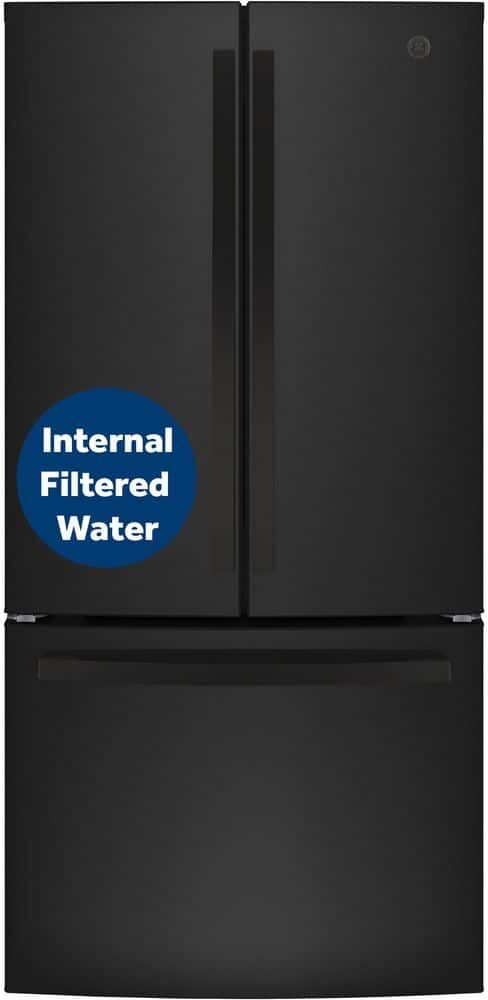 Power Down Your Bills: 2024 Best Energy Saving Refrigerators: A Comparative Review 47 GE 18.6 cu. ft. French Door Refrigerator in Black, Counter Depth ENERGY STAR