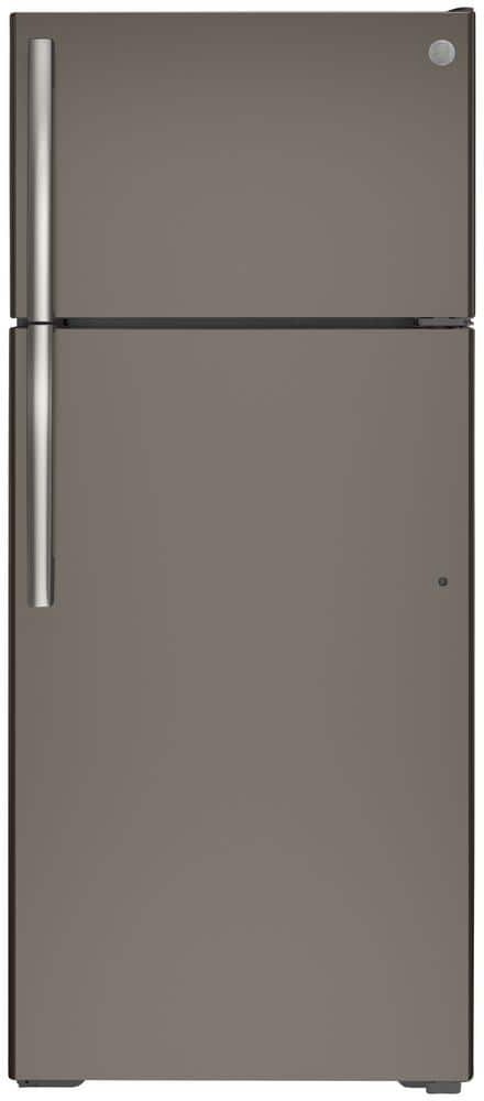 Power Down Your Bills: 2024 Best Energy Saving Refrigerators: A Comparative Review 50 GE 17.5 cu. ft. Top Freezer Refrigerator in Slate, Fingerprint Resistant and ENERGY STAR, Fingerprint Resistant Slate