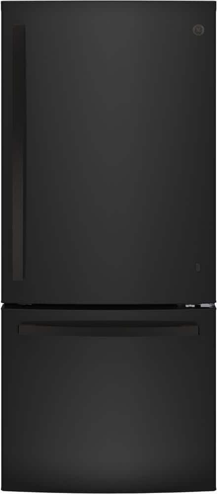 Power Down Your Bills: 2024 Best Energy Saving Refrigerators: A Comparative Review 42 GE 21.0 cu. ft. Bottom Freezer Refrigerator in Black, ENERGY STAR