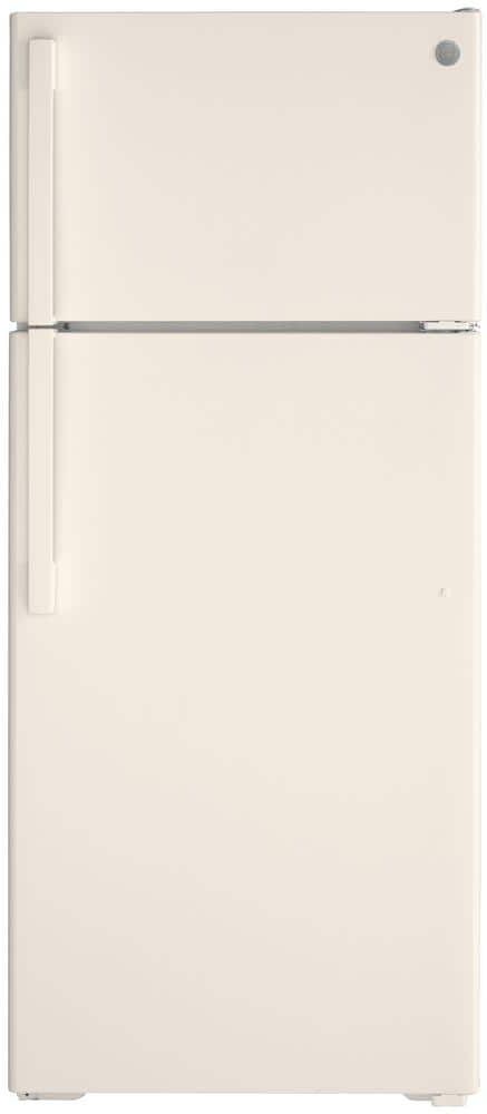 Power Down Your Bills: 2024 Best Energy Saving Refrigerators: A Comparative Review 41 GE 17.5 cu. ft. Top Freezer Refrigerator in Bisque, ENERGY STAR