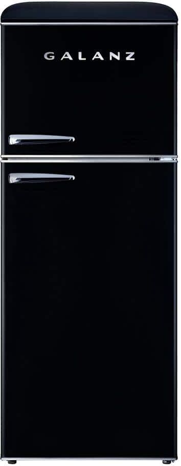 Power Down Your Bills: 2024 Best Energy Saving Refrigerators: A Comparative Review 9 Galanz 10 cu. ft. Retro Frost Free Top Freezer Refrigerator in Black, ENERGY STAR