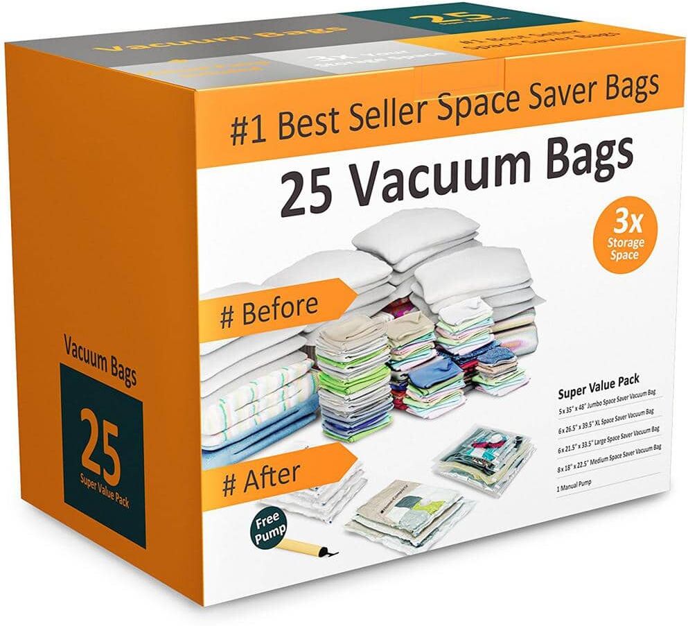 Everyday Home Home Vacuum Storage Bags (25-Pack)