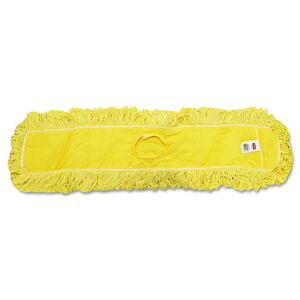Rubbermaid Commercial Products 36 in. Trapper Looped End Dust Mop Pad, Yellow