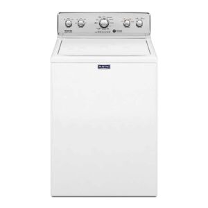 Maytag 4.2 cu. ft. High-Efficiency White Top Load Washing Machine with Deep Water Wash and PowerWash Cycle