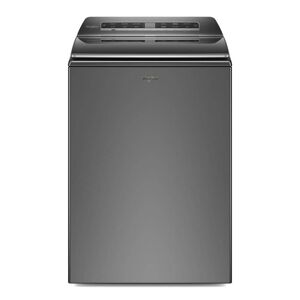 Whirlpool 5.3 cu. ft. Smart Chrome Shadow Top Load Washing Machine with Impeller and Load and Go, ENERGY STAR