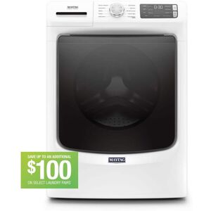 Maytag 4.5 cu. ft. White Stackable Front Load Washing Machine with 12-Hour Fresh Spin, ENERGY STAR