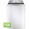 GE Profile 5.0 cu. ft. High-Efficiency Smart Top Load Washer in White with Microban Technology, ENERGY STAR