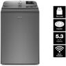 Maytag 5.3 cu. ft. Smart Capable Metallic Slate Top Load Washing Machine with Extra Power, ENERGY STAR