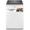 Whirlpool 5.2 - 5.3 cu. ft. Smart Top Load Washing Machine in White with 2 in 1 Removable Agitator, ENERGY STAR