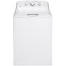 GE 4.0 cu. ft. Top Load Washer in White with Dual Action Agitator and Water Level Control