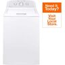 Hotpoint 3.8 cu. ft. Top Load Washer with Stainless Steel Basket in White