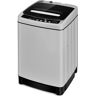 Costway 1.5 cu. ft. High Efficiency Full-Automatic Portable Top Load Washer Dryer with Child Lock in Gray-UL and ETL Certified