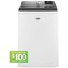 Maytag 5.3 cu. ft. Smart Capable White Top Load Washing Machine with Extra Power, ENERGY STAR