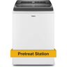 Whirlpool 4.7 cu. ft. Top Load Washer with Agitator, Adaptive Wash Technology, Quick Wash Cycle and Pretreat Station in White