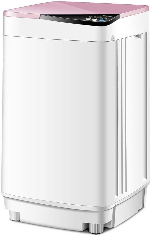 Portable Washing Machine: Top 10 Models & Buyer's Guide 36 Costway Pink Full-Automatic Washing Machine Washer with Germicidal UV Light