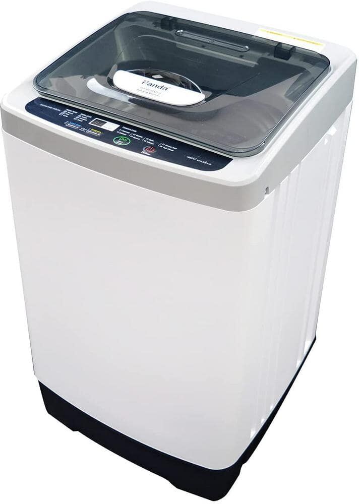 Portable Washing Machine: Top 10 Models & Buyer's Guide 51 Panda 1.38 cu. ft. White Portable Top Load Washer Compact Washing Machine with Stainless Steel Tub