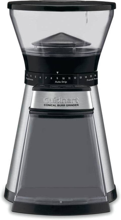 Cuisinart Programmable Conical Burr Mill, Coffee Grinder in Brushed Stainless