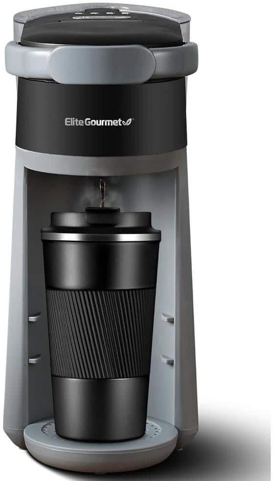 Elite Gourmet Single Cup EHC323 Black Capsule Coffee Maker