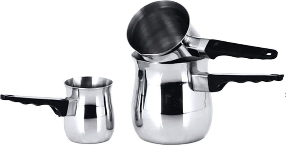 LEXI HOME High Quality Stainless Steel Turkish Coffee Maker Set