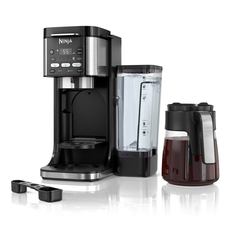 NINJA Dual Brew 12-Cup Hot and Iced Coffee Maker, Single-Serve, Compatible with K-Cups