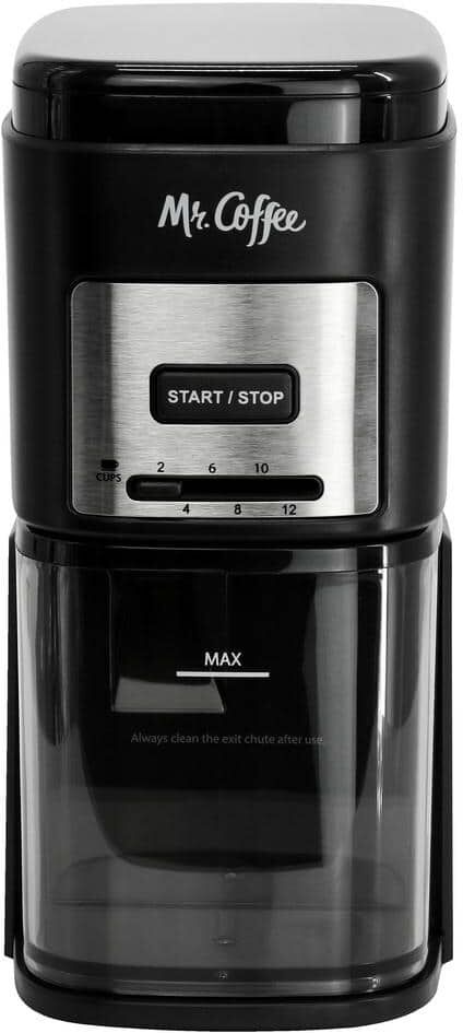 Mr. Coffee 96 oz. 12 Cup Automatic Burr Coffee Grinder