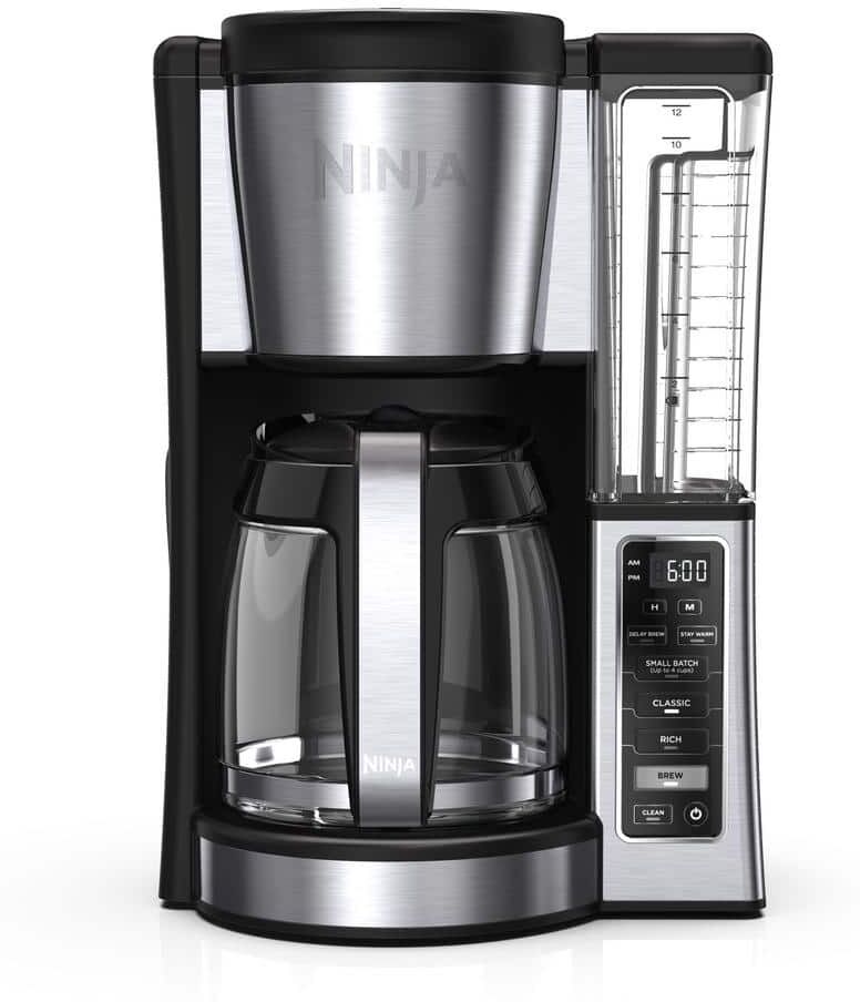 NINJA 12-Cup Stainless Steel Programmable Drip Coffee Maker (CE251)