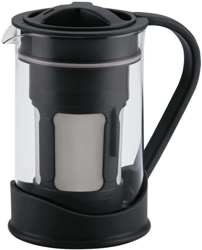 BonJour 50.7oz Coffee Cold Brew Maker, Black