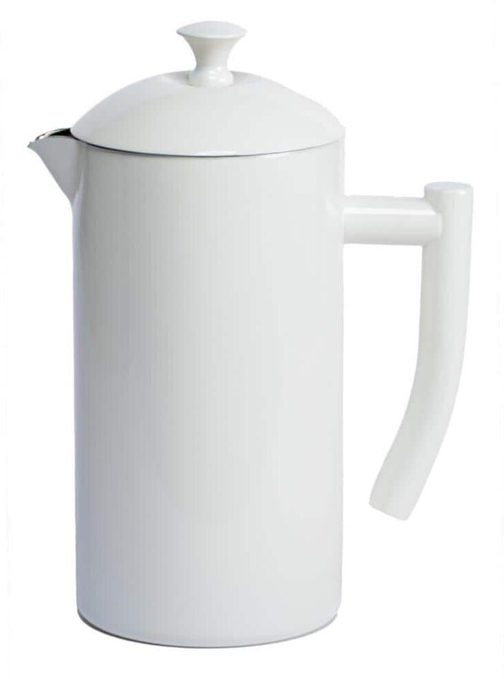 Frieling 4.25-Cup Snow White French Press Coffee Maker, 34 fl. oz.