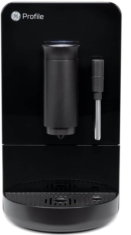 GE Profile Profile 1- Cup Automatic Espresso Machine in Black with Built in Grinder, Frother, Frothing Pitcher, and WiFi Connected