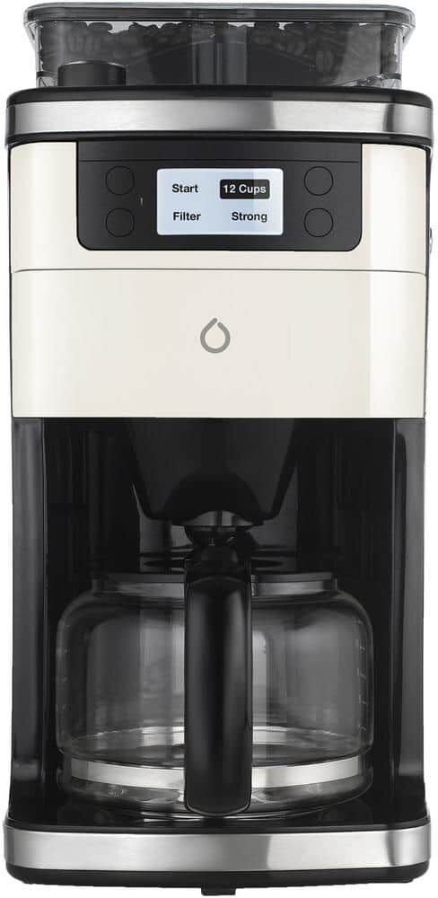 Smarter 6-Cup Black Coffee Maker with Smart App