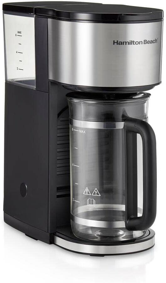 Hamilton Beach Home Barista 6-Cup Black 7-in-1 Coffee Maker