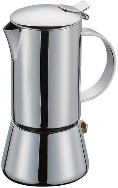 Cilio Aida 8.5 fl. oz./ 3-Cup Stainless Steel Espresso Maker