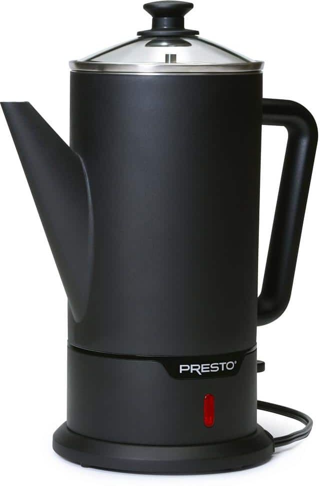 Elevate Your Morning Brew: Best Coffee Maker: Top 10 Picks Ninja CE251, Bonavita, Breville & More 27 Presto 12 Cup Black Stainless Steel Cordless-Serve Coffee Maker