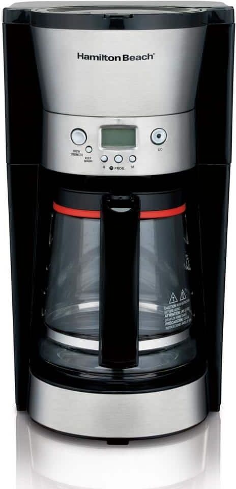 Elevate Your Morning Brew: Best Coffee Maker: Top 10 Picks Ninja CE251, Bonavita, Breville & More 61 Hamilton Beach 12-Cup Black and Stainless Steel Programmable Coffee Maker